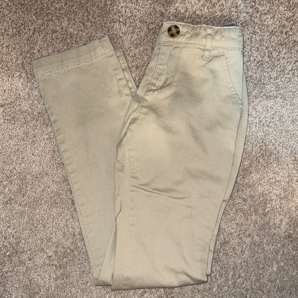 Old Navy Beige Stretch Pants Size 8 (Regular)